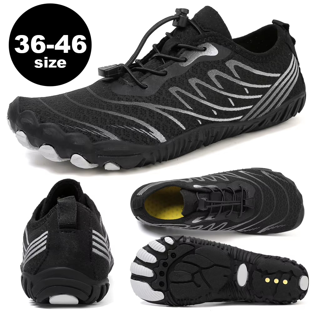 Grounding Shoes with Copper Breathable Aqua Shoes Non Slip Unisex Water Shoes Flexible Lightweight Barefoot Shoes for Men Women